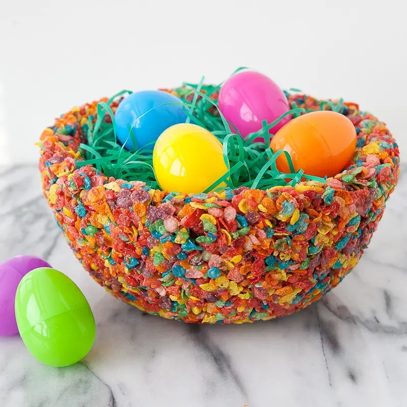 Easy PEBBLES™ Easter Cereal Nests