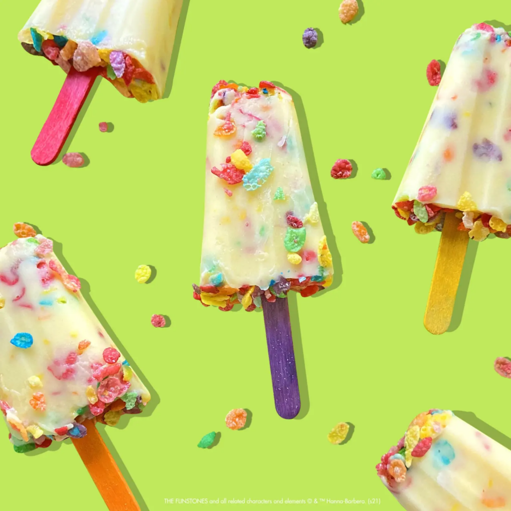 Fruity PEBBLES™ Cereal Popsicles